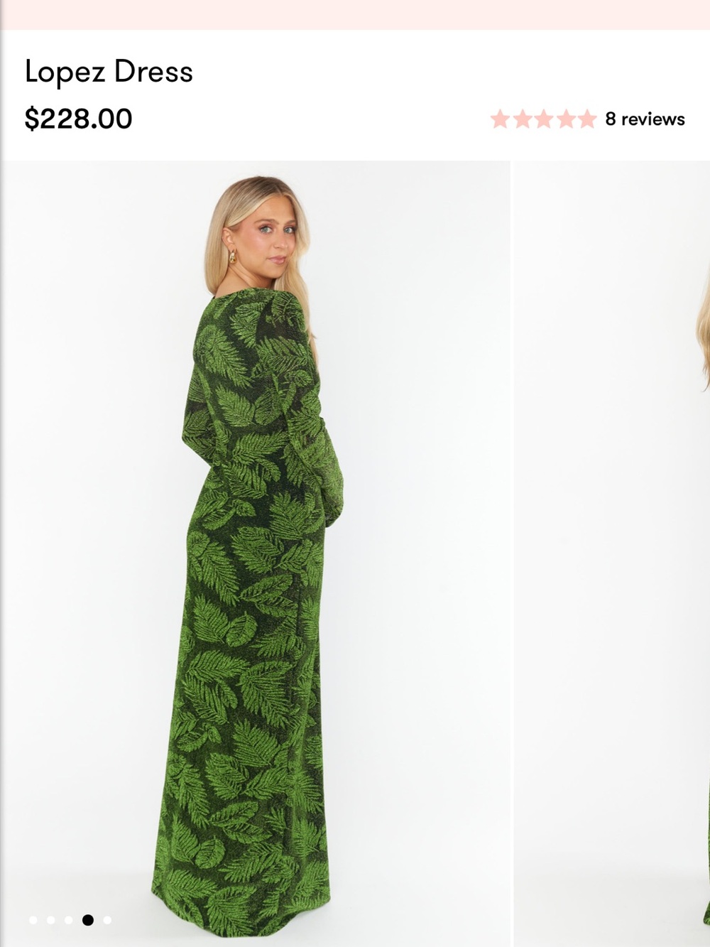 Show me your mumu Lopez dress NO BROCHE - Picture 6 of 6
